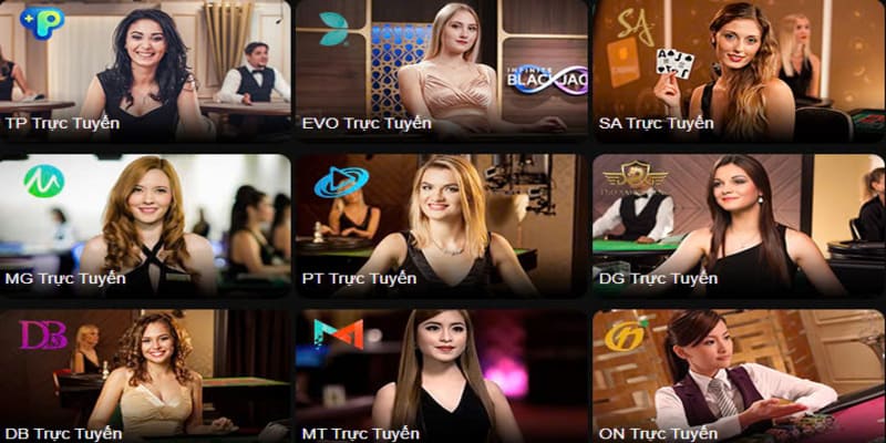 Chơi Live Casino 77BET uy tín hàng đầu